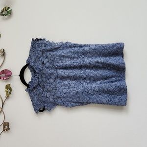 Pretty Blue lace top
